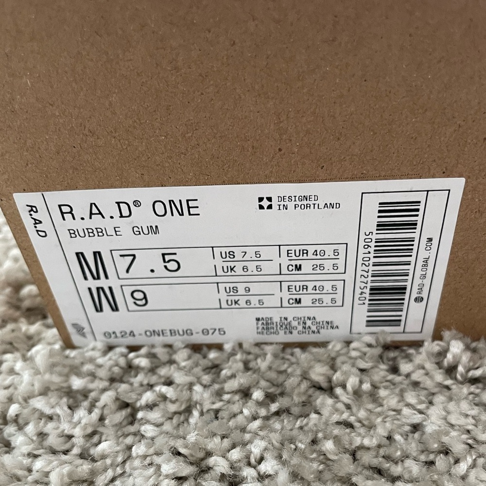 R.A.D ONE BUBBLE GUM